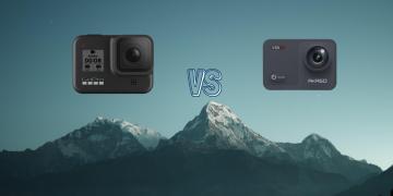 GoPro Hero 8 Black vs Akaso V50 X Action Camera Comparison
