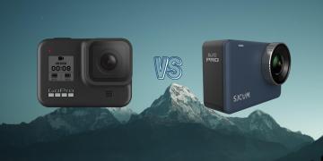 GoPro Hero 8 Black vs SJCam SJ10 Pro Action Camera Comparison