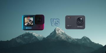 GoPro Hero 9 Black vs Akaso V50 X Action Camera Comparison