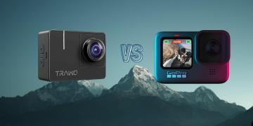 GoPro Hero 9 Black vs Apeman Trawo A100 Action Camera Spec Comparison