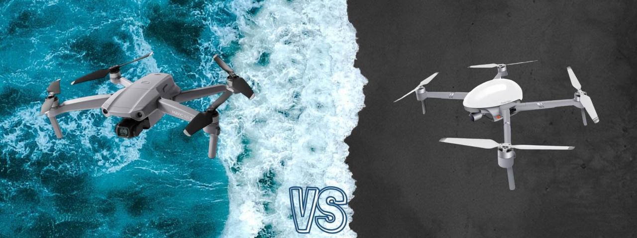 DJI Mavic Air 2 vs PowerVision PowerEgg X Camera Drone Comparison