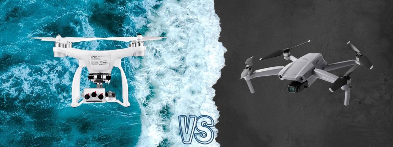 DJI Mavic Air 2 vs UpAir 2 Ultrasonic 3D Camera Drone Comparison