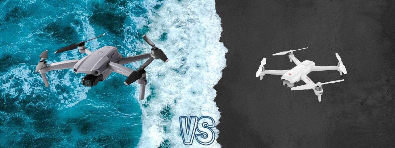 DJI Mavic Air 2 vs Xiaomi Fimi A2 Camera Drone Comparison