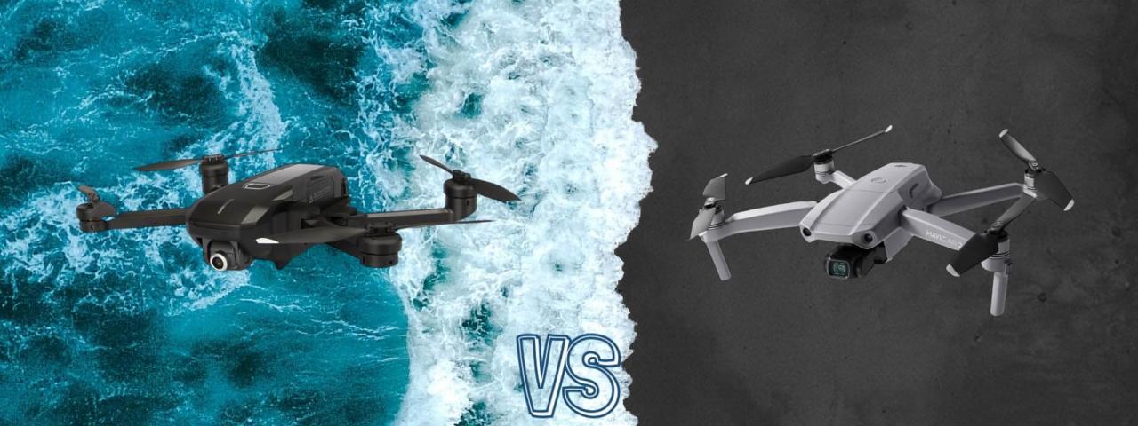 DJI Mavic Air 2 vs Yuneec Mantis Q Camera Drone Comparison