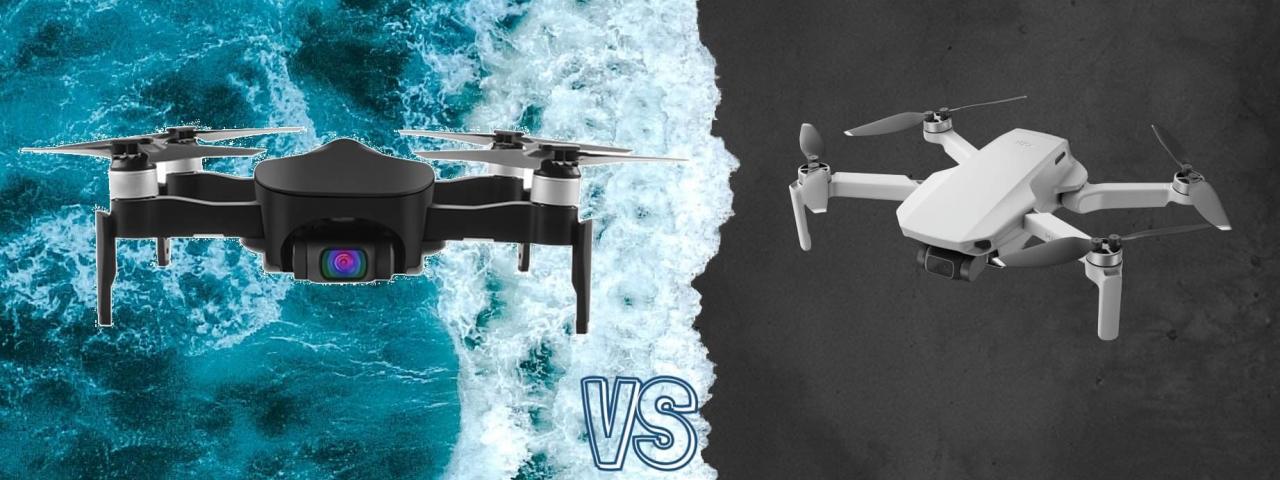 DJI Mavic Mini vs JJRC X12 Aurora Camera Drone Comparison