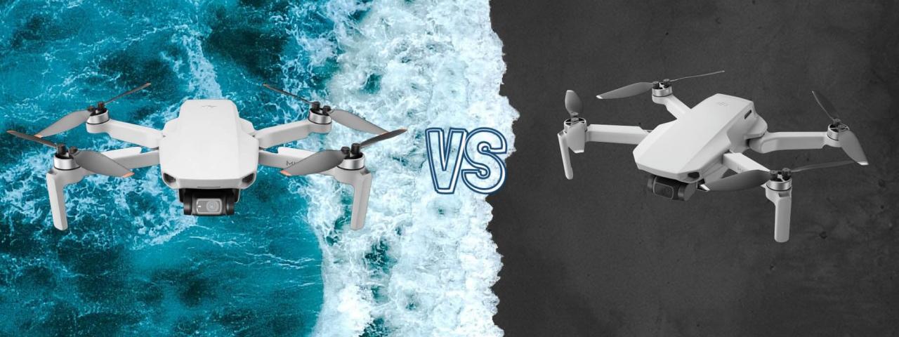DJI Mini 2 vs DJI Mavic Mini Camera Drone Spec Comparison