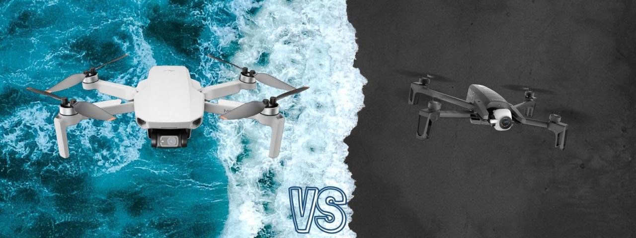 DJI Mini 2 vs Parrot Anafi Camera Drone Spec Comparison