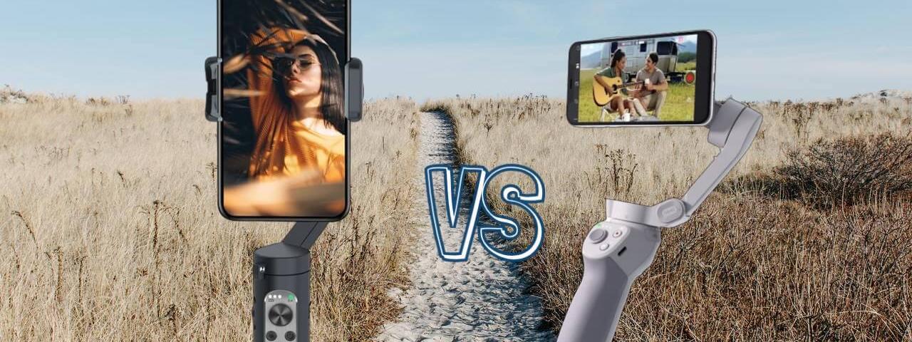 DJI OM 4 vs Hohem iSteady X Smart Phone Gimbal Comparison | Action Camera  Finder