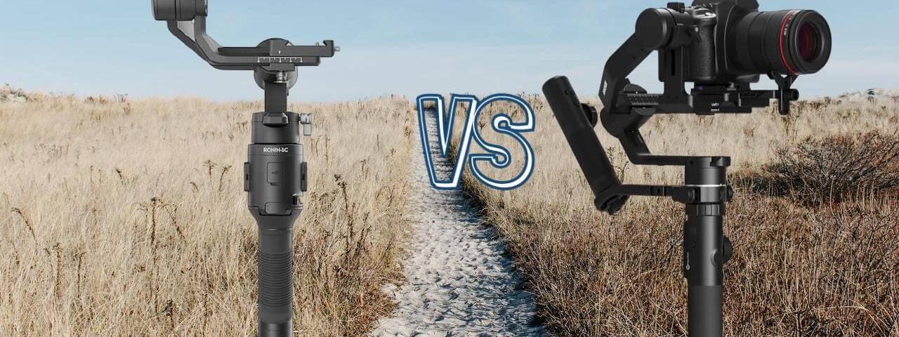 DJI Ronin SC vs Feiyu Tech AK 4500 3-Axis Camera Gimbal Spec Comparison