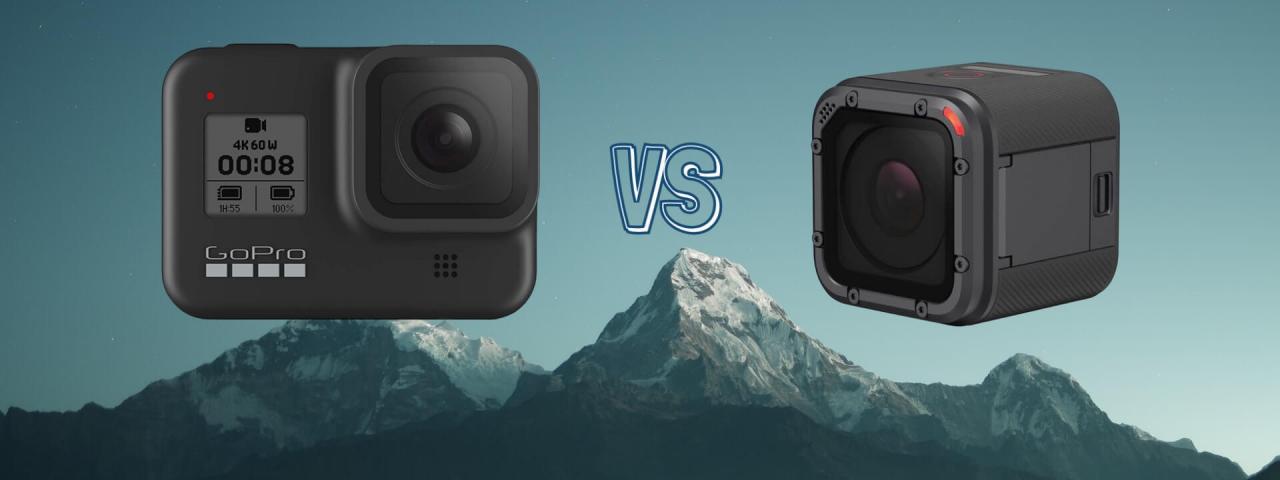 GoPro Hero 8 Black vs GoPro Hero 5 Session | Action Camera Finder