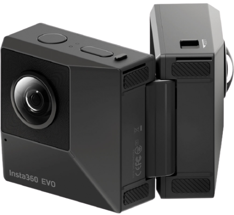Insta360 EVO Folding Action Camera Specs