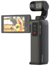moza moin gimbal action camera