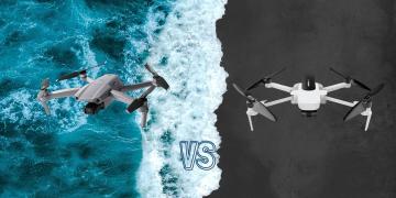 DJI Mavic Air 2 vs Hubsan H117S Zino Camera Drone Comparison