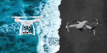 DJI Mavic Air 2 vs UpAir 2 Ultrasonic 3D Camera Drone Comparison