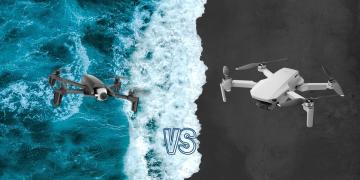 DJI Mavic Mini vs Parrot Anafi Camera Drone Comparison