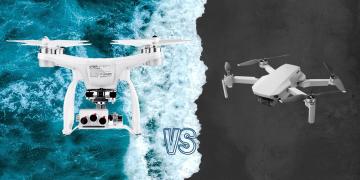 DJI Mavic Mini vs Upair 2 Ultrasonic 4K 3D Camera Drone Comparison