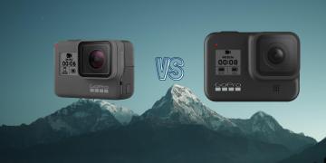 GoPro Hero 8 Black vs GoPro Hero 6 Black Action Camera Comparison