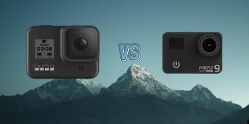 GoPro Hero 8 Black vs Hawkeye Firefly 9 Action Camera Comparison