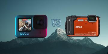 GoPro Hero 9 Black vs Nikon Coolpix W300 Action Camera Spec Comparison
